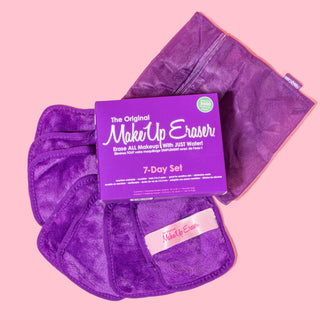 Queen Purple 7-Day MakeUp Eraser Set