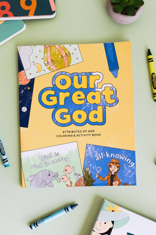Our Great God Kids Coloring Book
