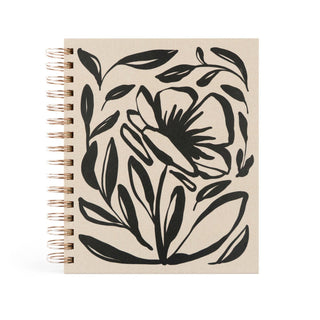 12-Month Undated Spiral Planner: Magnolia Springs Design