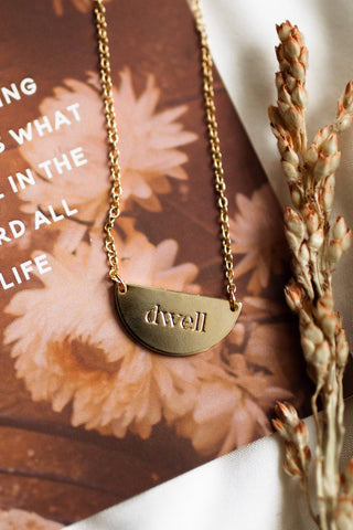 Crescent Dwell Necklace
