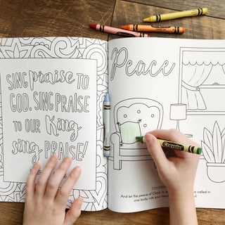 Colored With Grace Kids Coloring Book
