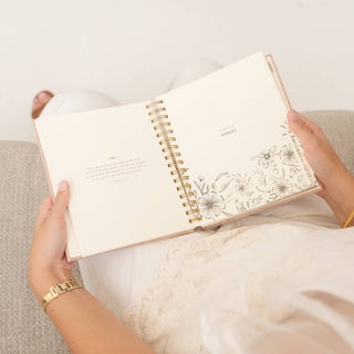 12-Month Undated Spiral Planner: Sonora Design