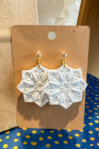 Winter Snow Earrings