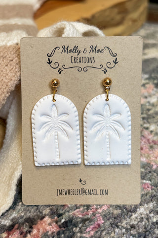 Resorts and Palm Trees Earrings