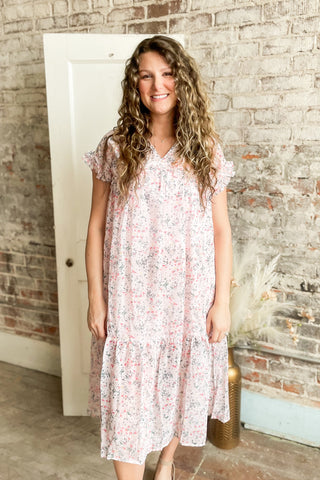 Sweet Floral Romance Dress
