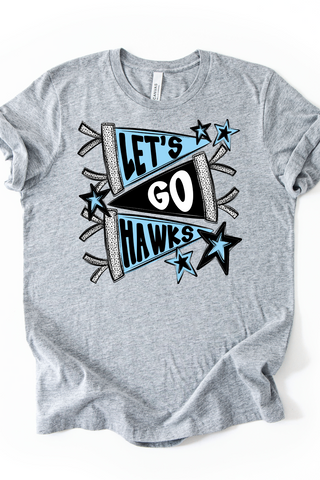 Spring Garden Hawks Pennant Made to Order Tee