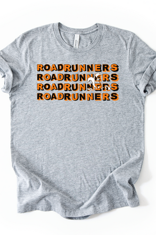 OBR Roadrunners On Repeat Font Made to Order Tee