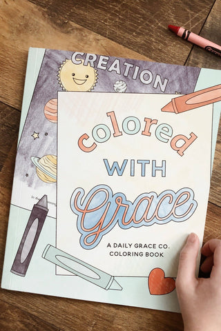 Colored With Grace Kids Coloring Book