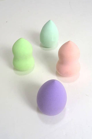 4 Piece Makeup Sponge Set