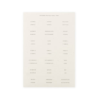 Hosanna Revival Bible Tabs: Black Foiling