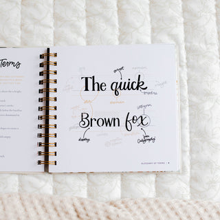 Daily Grace Scripture Lettering Workbook