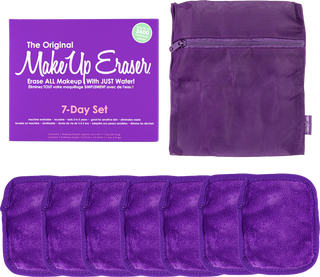 Queen Purple 7-Day MakeUp Eraser Set