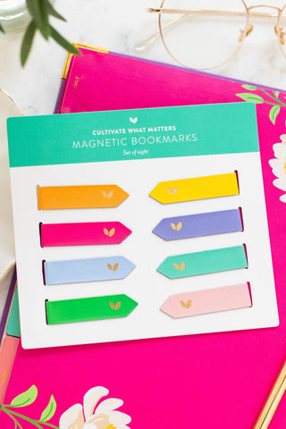 The Bright Side Magnetic Bookmarks