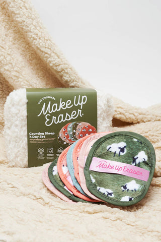 Counting Sheep 7-Day MakeUp Eraser Gift Set