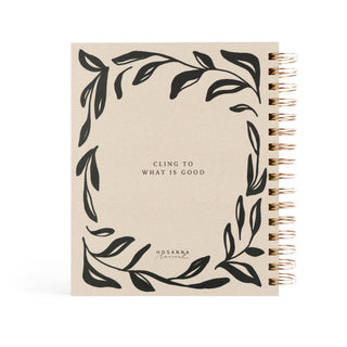 12-Month Undated Spiral Planner: Magnolia Springs Design