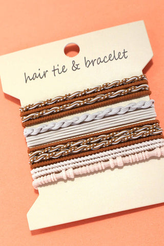 Sweet Sugar Dual Function Bracelet and Hair Ties
