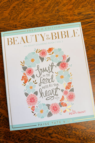 Beauty in the Bible: Edition 2 Coloring Book