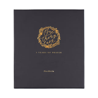 One Thing I Ask 5-Year Prayer Journal: Stockholm Theme