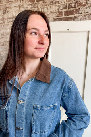 Sally Denim Work Jacket