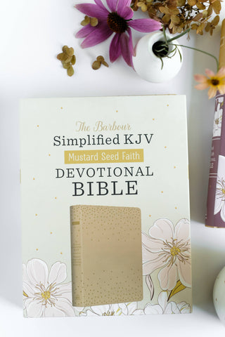 Polka Dot Mustard Seed Faith SKJV Devotional Bible