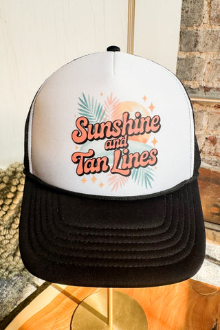 Sunshine and Tan Lines Trucker Hat