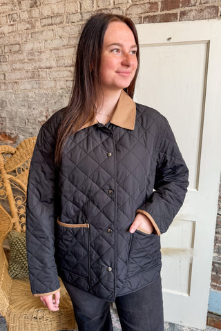 Ginny Lapel Collar Work Jacket