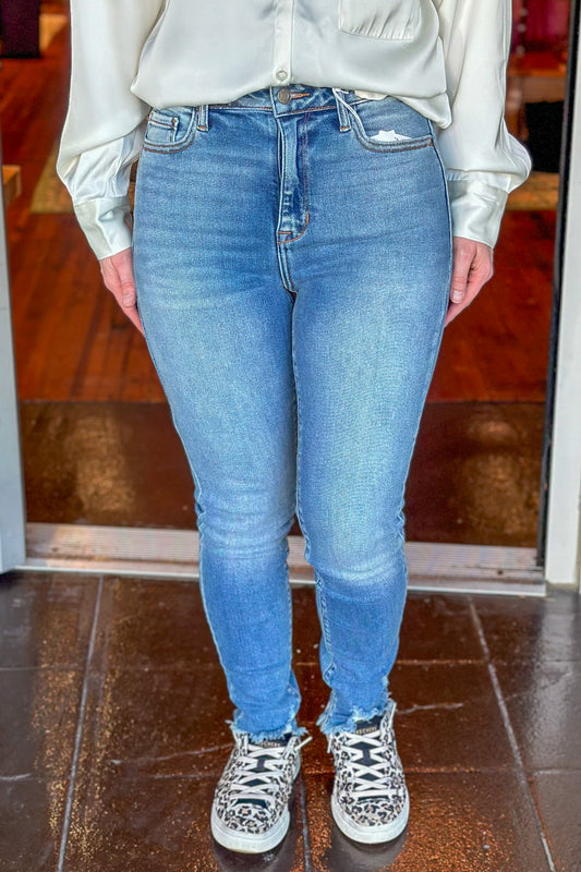 Anna High Rise Skinny Jeans