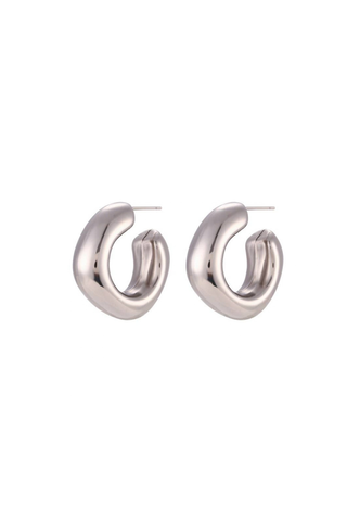 The Hallie Gold Hoop Earrings