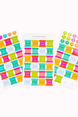Colorful Bible Tabs