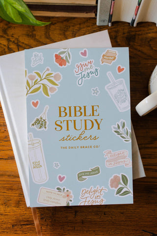 Give Me Jesus Bible Study Stickers