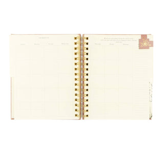 12-Month Undated Spiral Planner: Sonora Design