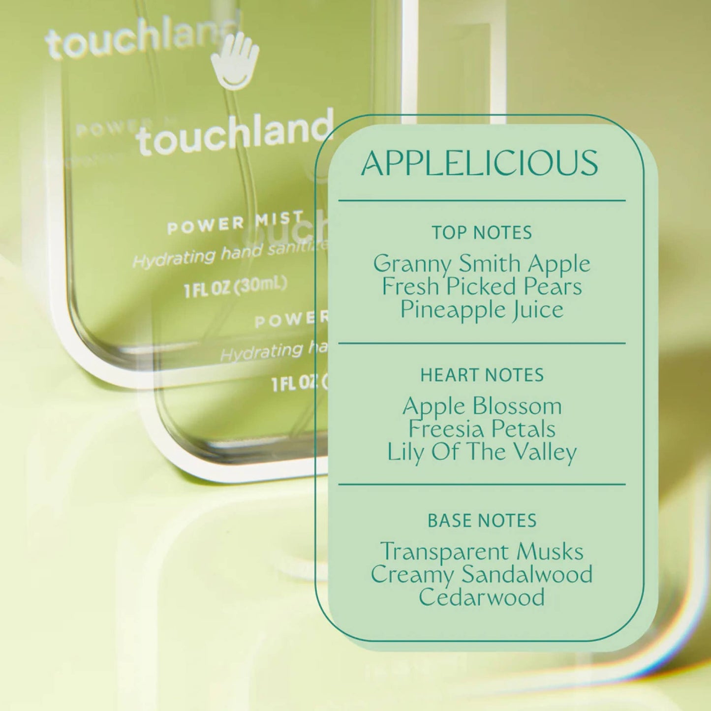 Touchland Applelicious Power Mist Hand Sanitizer