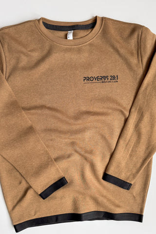 Bold Like a Lion Banded Crewneck