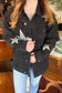 Super Star Black Denim Jacket