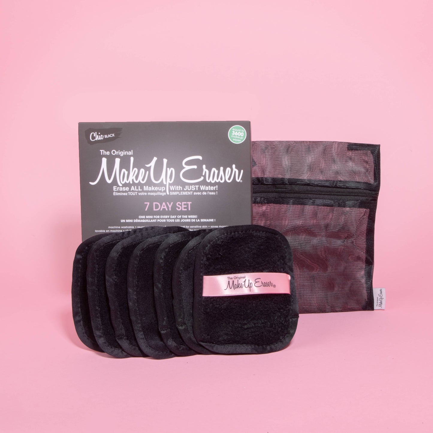 MakeUp Eraser Chic Black 7-Day Set