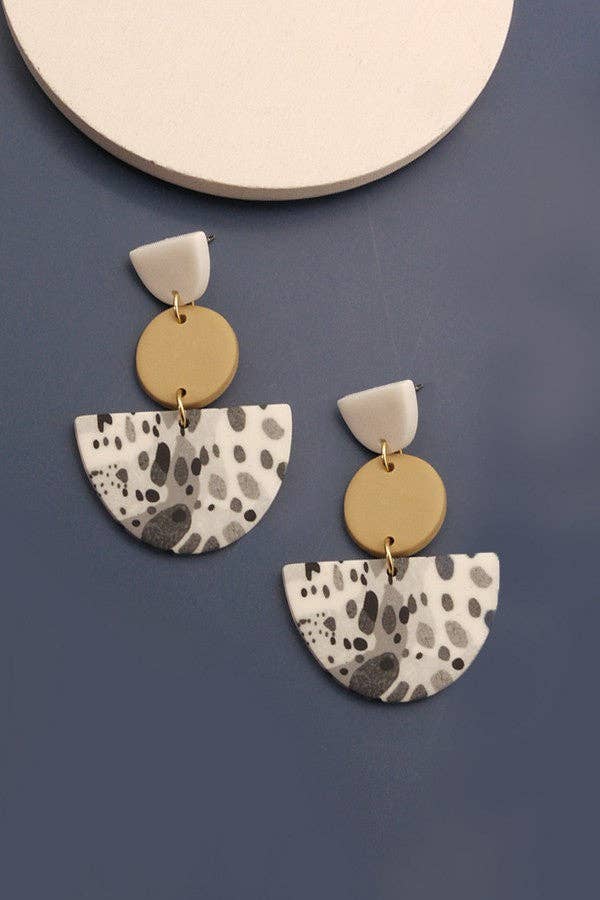 Neutral Day in the Office Earrings