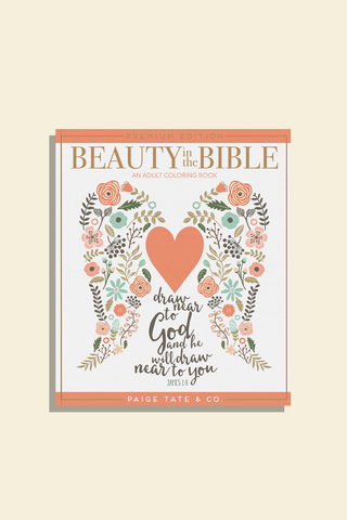 Beauty in the Bible: Edition 1 Coloring Book