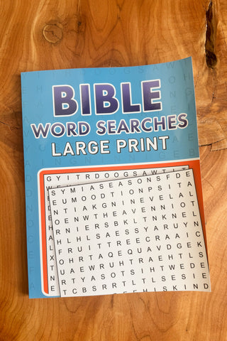 Bible Word Searches Large Print