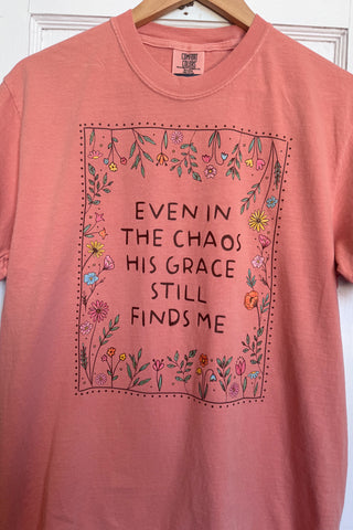 His Grace Finds Me Tee