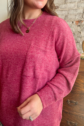 The Cozy Days Oversized Knit Top (+Curvy)