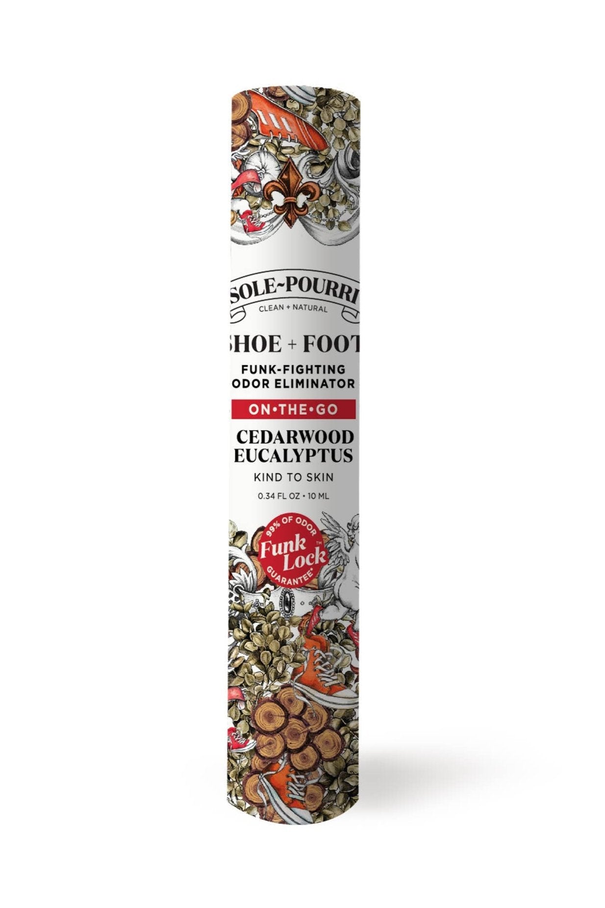 Sole~Pourri Shoe + Foot Odor Spray in Cedarwood