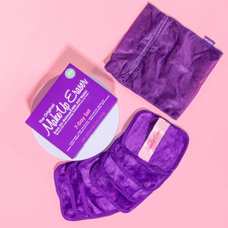 Queen Purple 7-Day MakeUp Eraser Set