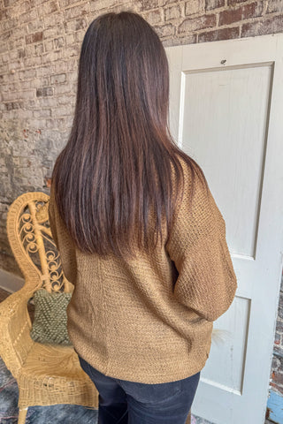 Golden Rod Crochet Kimono Cardigan