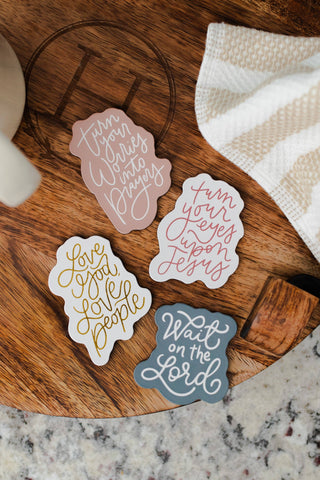 Turn Your Eyes Upon Jesus Magnet Collection