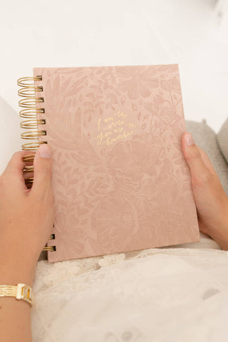 12-Month Undated Spiral Planner: Sonora Design