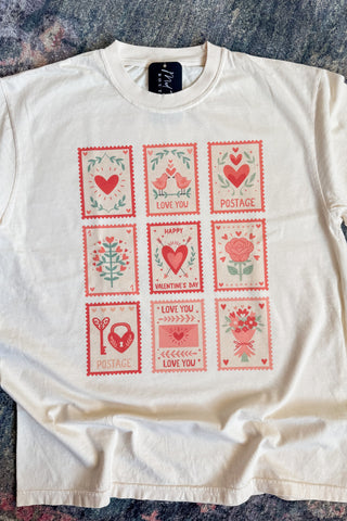 Valentine Stamp Tee