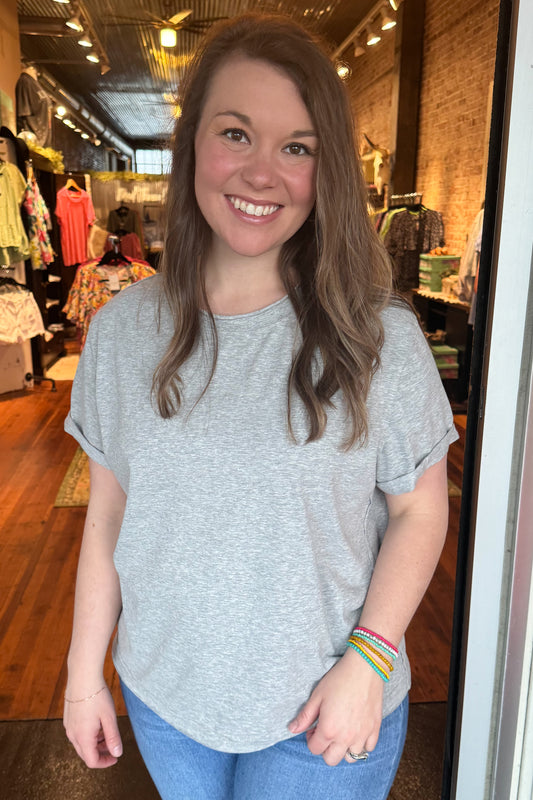 Heather Gray Perfect Every Day Tee