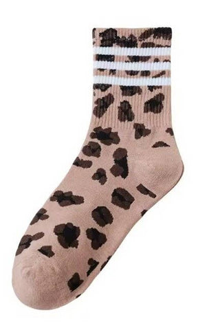 The Wild Side Crew Socks (Multiple Colors)