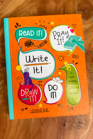 Read It Pray It Write It Draw It Do It for Kids