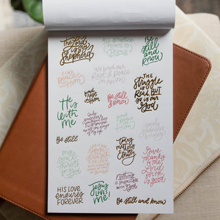 Goodness and Mercy Daily Grace Bible Study Stickers